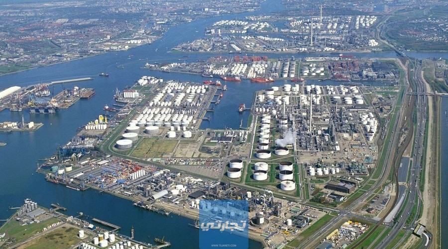 محتويات ميناء روتردام