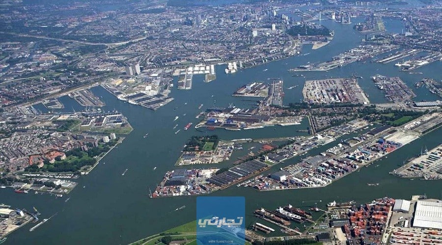 قائمة موانئ هولندا ميناء روتردام 