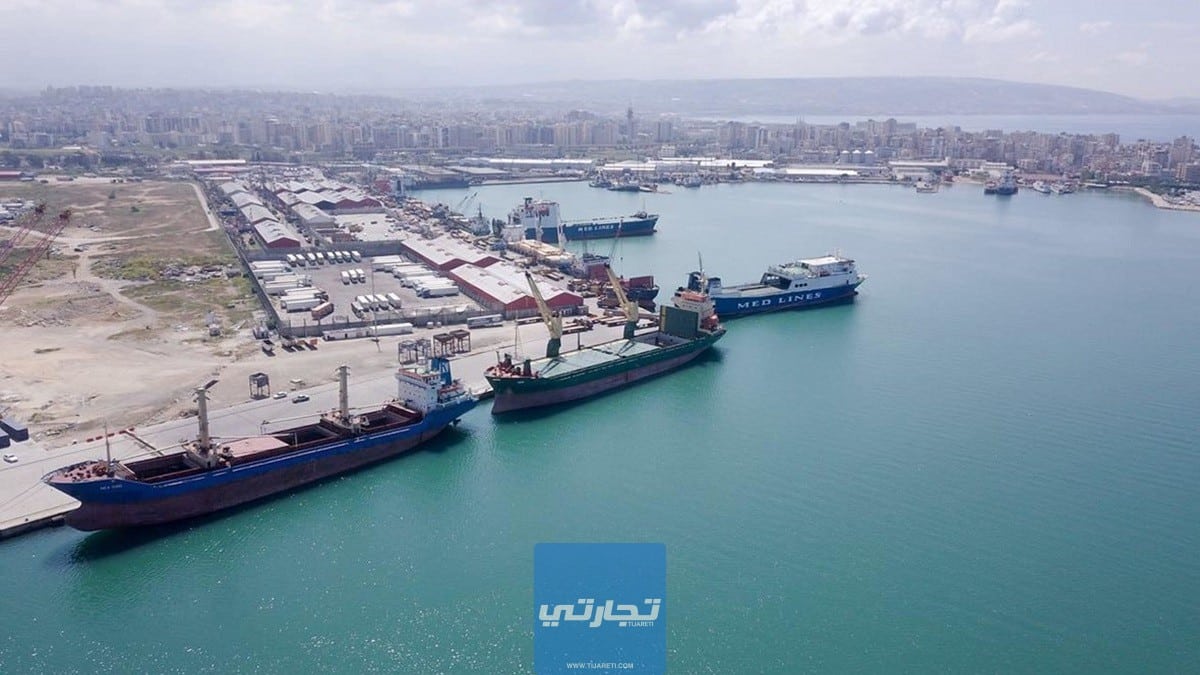 ميناء طرابلس من موانئ لبنان البحرية