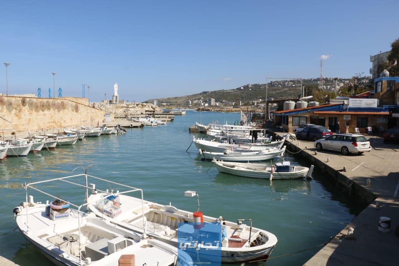 ميناء عمشيت من موانئ لبنان البحرية