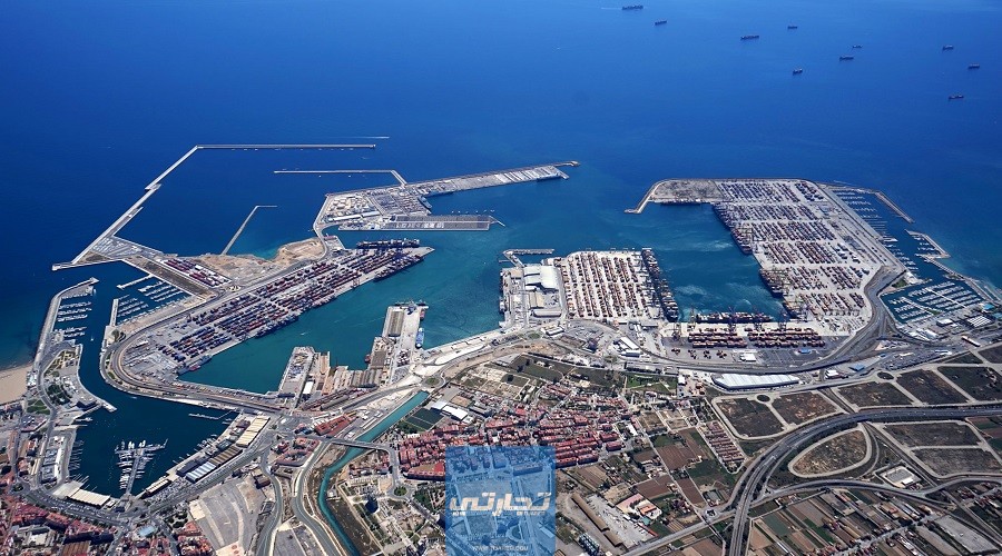 ميناء فالنسيا Valencia من قائمة موانئ إسبانيا