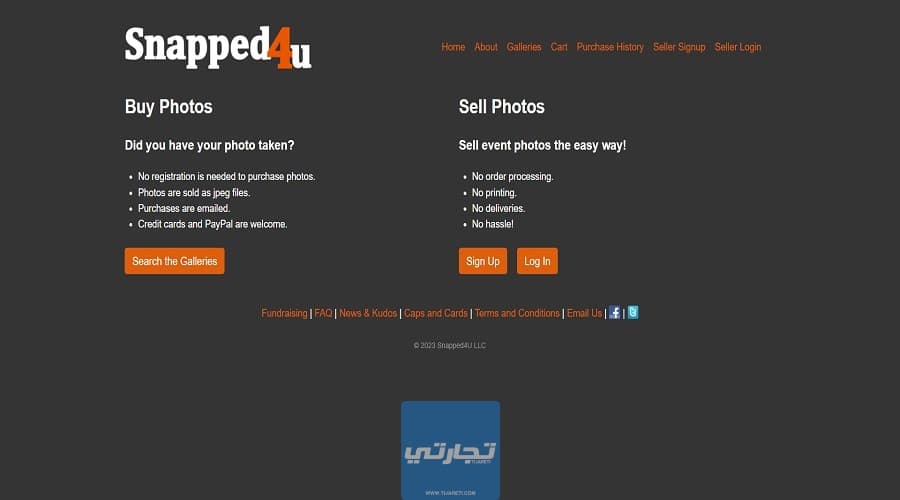 موقع Snapped4U افضل موقع لربح المال من بيع الصور على الإنترنت