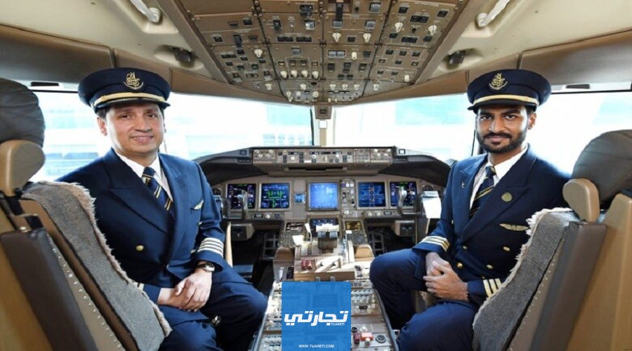 كم راتب الطيار السعودي المدني والحربي