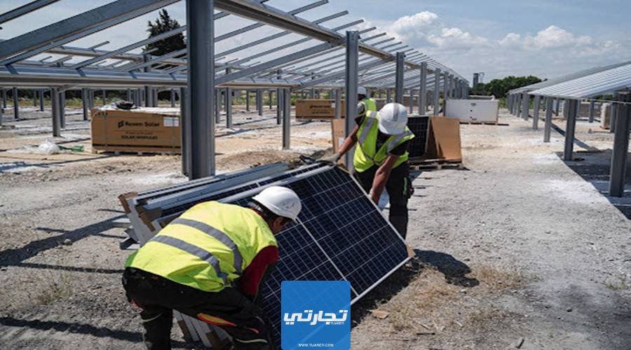 العمالة اللازمة في مشروع الطاقة الشمسية