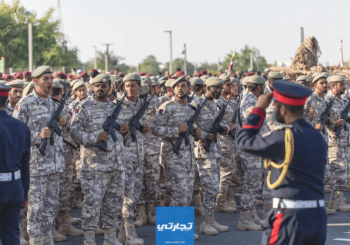 سلم رواتب الجيش القطري للاجانب 2024